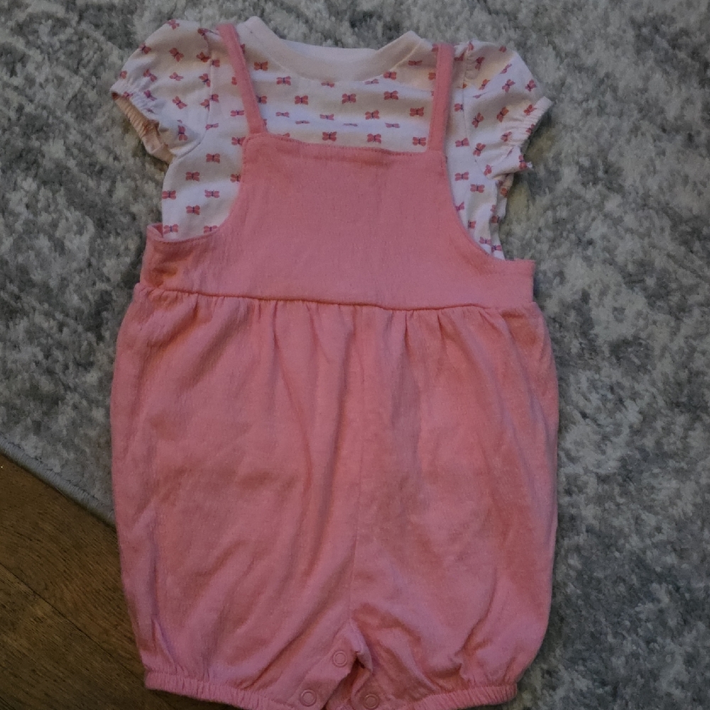 Carter's Soft Pink Baby Outfit